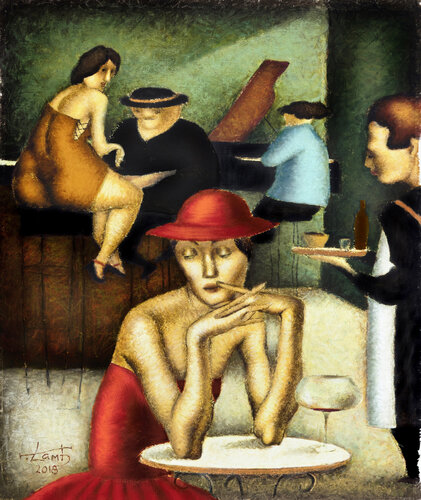 ALONE AGAIN von Steven Lamb, Malerei kaufen auf Singulart