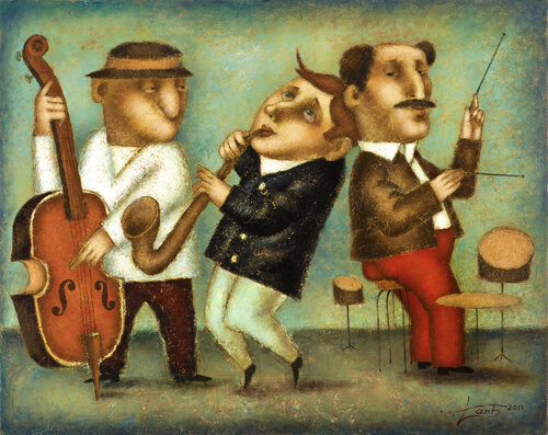 'TRIO' van Steven Lamb, Schilderij te koop op Singulart