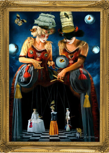 “The Astonishing Mystery of the Universal Dance” de Steven Lamb, Pintura a la venta en Singulart