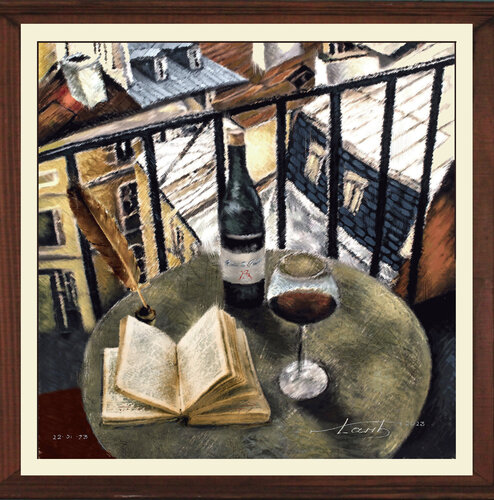 "At the Beginning of a New Journey" by Steven Lamb, Painting for Sale on Singulart