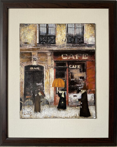 Echoes of Paris 2 par Steven Lamb, Peinture en vente sur Singulart