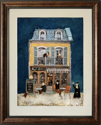 "Whispers of Old Paris" 4 van Steven Lamb, Schilderij te koop op Singulart