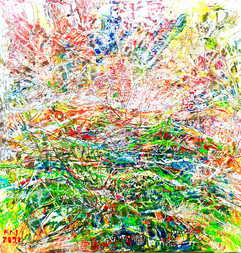 Paysage ensoleillé van Natalia Kuruch, Schilderij te koop op Singulart