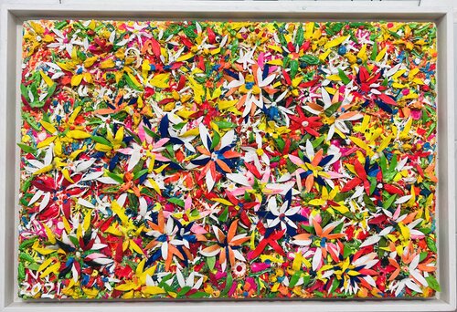 LE JARDIN FLORAL by Natalia Kuruch, Painting for Sale on Singulart