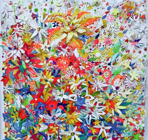 FLEURS MULTICOLORES Natalia Kuruch