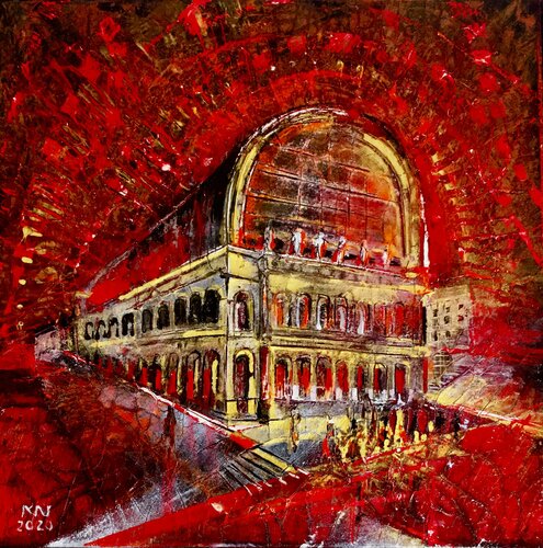 Opera de Lyon di Natalia Kuruch, Pittura in vendita su Singulart
