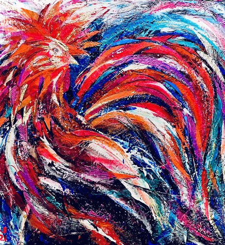 Majesté di Natalia Kuruch, Pittura in vendita su Singulart