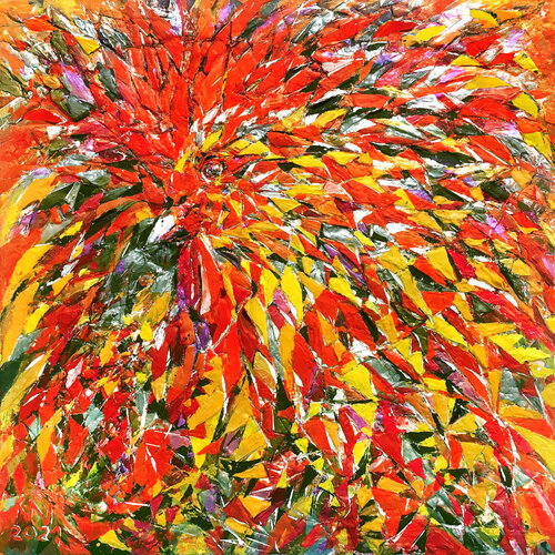 LE COQ ROUGE von Natalia Kuruch, Digital kaufen auf Singulart