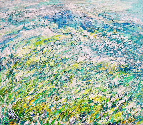 Blue mountains von Natalia Kuruch, Digital kaufen auf Singulart