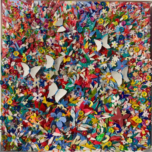 Paradise Garden von Natalia Kuruch, Malerei kaufen auf Singulart