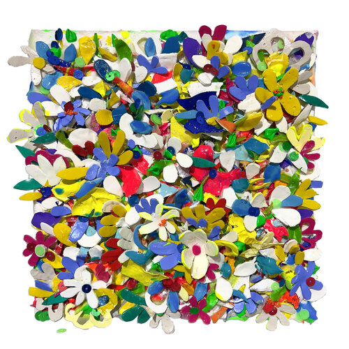 Flowers 3D par Natalia Kuruch, Peinture en vente sur Singulart