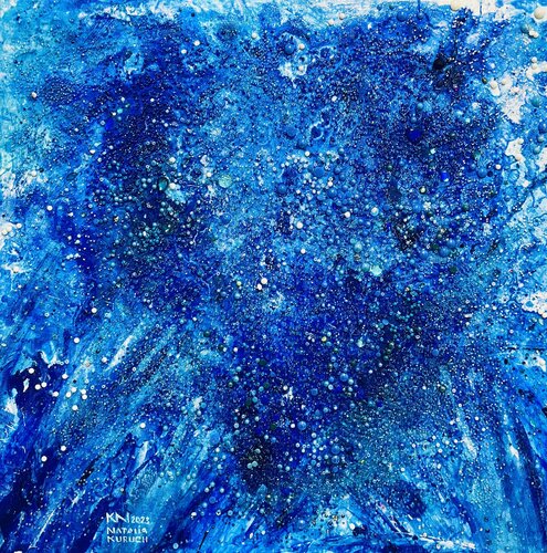 Blue van Natalia Kuruch, Schilderij te koop op Singulart