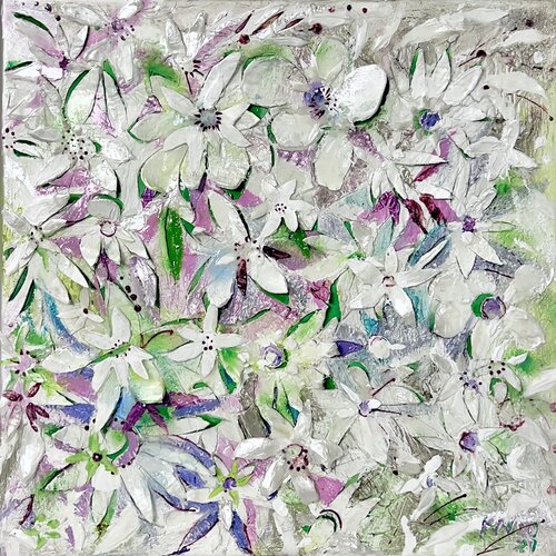 Blanc neige von Natalia Kuruch, Malerei kaufen auf Singulart