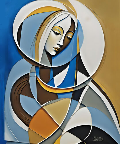 Blue hope par Natalia Kuruch, Peinture en vente sur Singulart