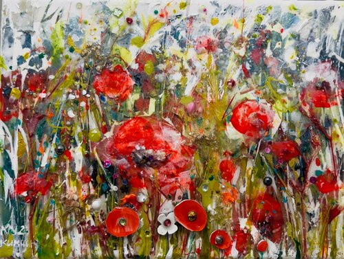 Field with poppies Natalia Kuruch