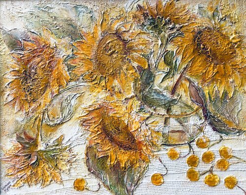 Tournesols de Natalia Kuruch, Digital a la venta en Singulart