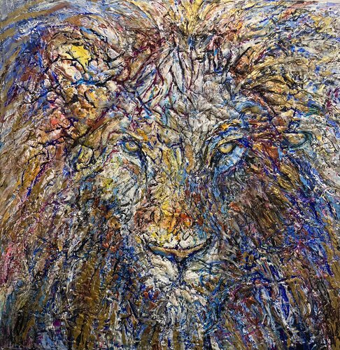 King van Natalia Kuruch, Schilderij te koop op Singulart
