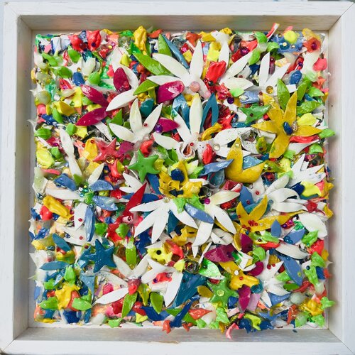 Flowers  of my garden von Natalia Kuruch, Malerei kaufen auf Singulart