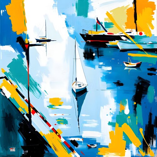 Seaside di Natalia Kuruch, Pittura in vendita su Singulart