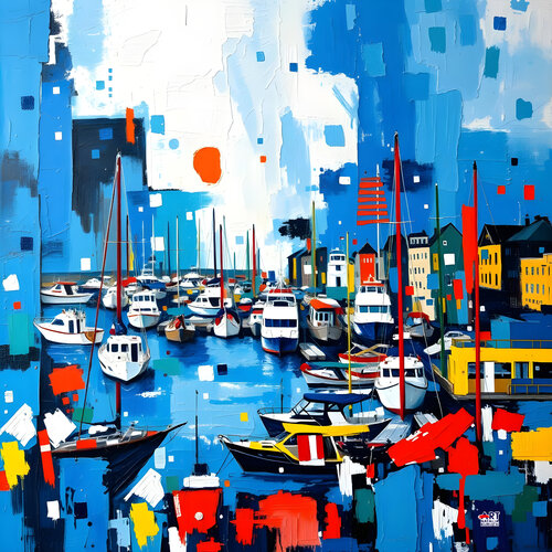 Rendez-vous van Natalia Kuruch, Schilderij te koop op Singulart