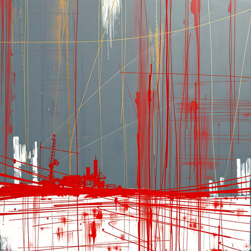Red Extreme von Natalia Kuruch, Malerei kaufen auf Singulart