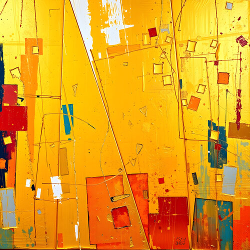Gold von Natalia Kuruch, Malerei kaufen auf Singulart
