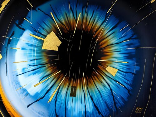 The Look Of Love di Natalia Kuruch, Pittura in vendita su Singulart