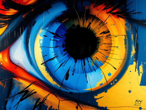 Premonition van Natalia Kuruch, Schilderij te koop op Singulart