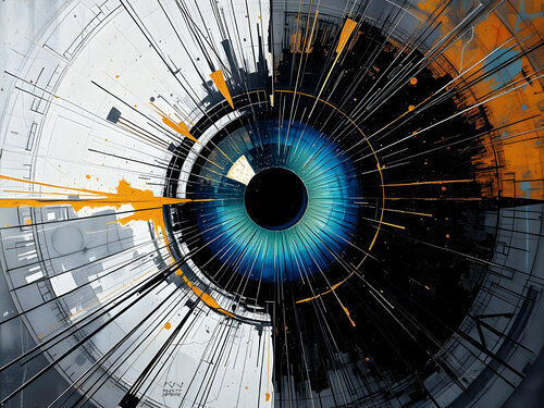 Zen Eye von Natalia Kuruch, Malerei kaufen auf Singulart