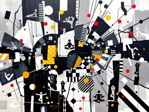 Yoga di Natalia Kuruch, Pittura in vendita su Singulart