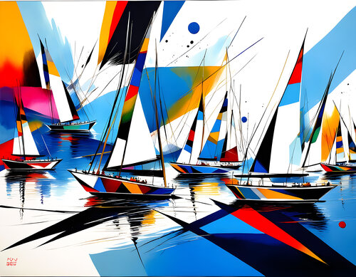 Sail of my dreams von Natalia Kuruch, Malerei kaufen auf Singulart