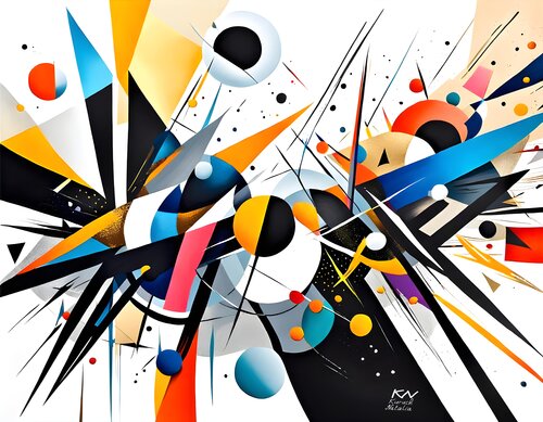 Abstraction par Natalia Kuruch, Peinture en vente sur Singulart