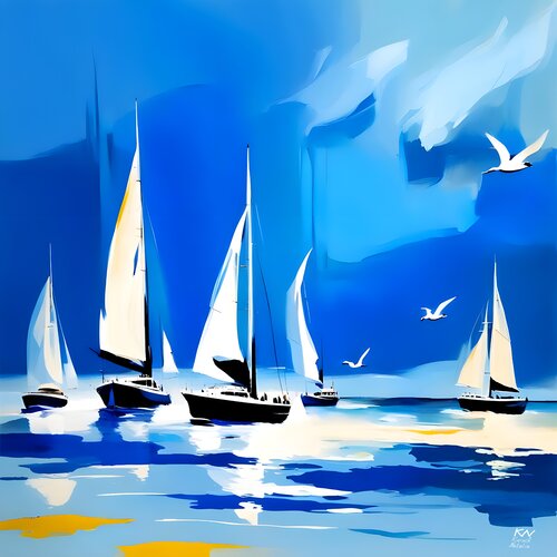 Blue water Natalia Kuruch