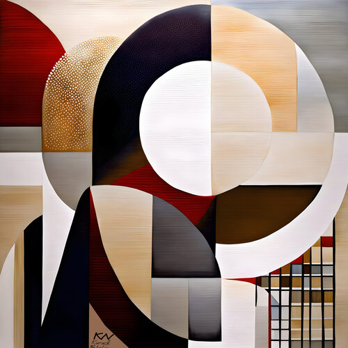 Abstract Equilibrium par Natalia Kuruch, Peinture en vente sur Singulart