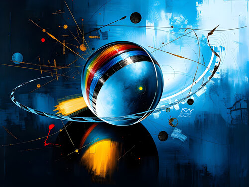 Transformation the world by Natalia Kuruch, 회화 for Sale on Singulart