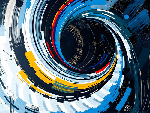Multicolors world di Natalia Kuruch, Pittura in vendita su Singulart