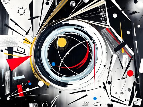 Visual signs of artistic world par Natalia Kuruch, Peinture en vente sur Singulart