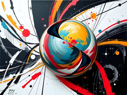 Reflection of good emotions von Natalia Kuruch, Malerei kaufen auf Singulart