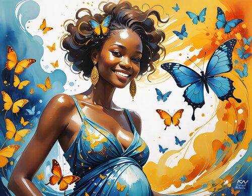African miracle di Natalia Kuruch, Pittura in vendita su Singulart