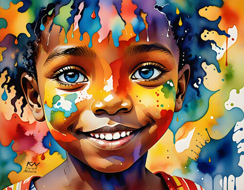 Sunny boy van Natalia Kuruch, Schilderij te koop op Singulart
