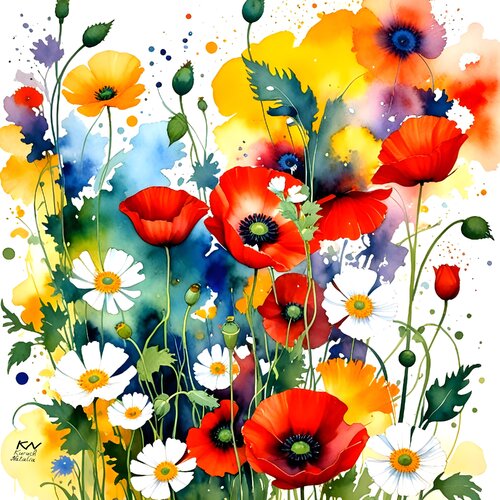 The best summer garden de Natalia Kuruch, Pintura a la venta en Singulart