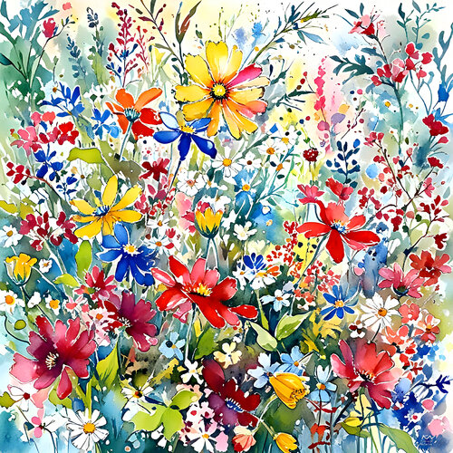 Garden Party von Natalia Kuruch, Malerei kaufen auf Singulart