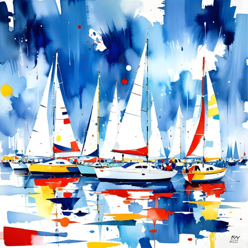 Zen sea van Natalia Kuruch, Schilderij te koop op Singulart