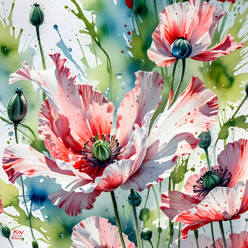 Pink emotions di Natalia Kuruch, Pittura in vendita su Singulart