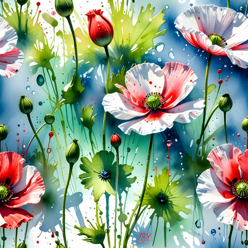 Delicate petals van Natalia Kuruch, Schilderij te koop op Singulart