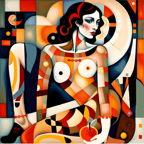 Let's taste the sweet apple together Natalia Kuruch