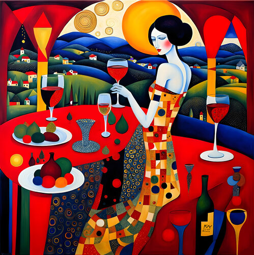 Waiting for the holiday von Natalia Kuruch, Malerei kaufen auf Singulart