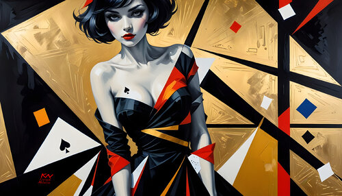 Femme Fatale von Natalia Kuruch, Malerei kaufen auf Singulart