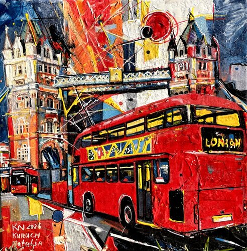 Tower Bridge von Natalia Kuruch, Malerei kaufen auf Singulart