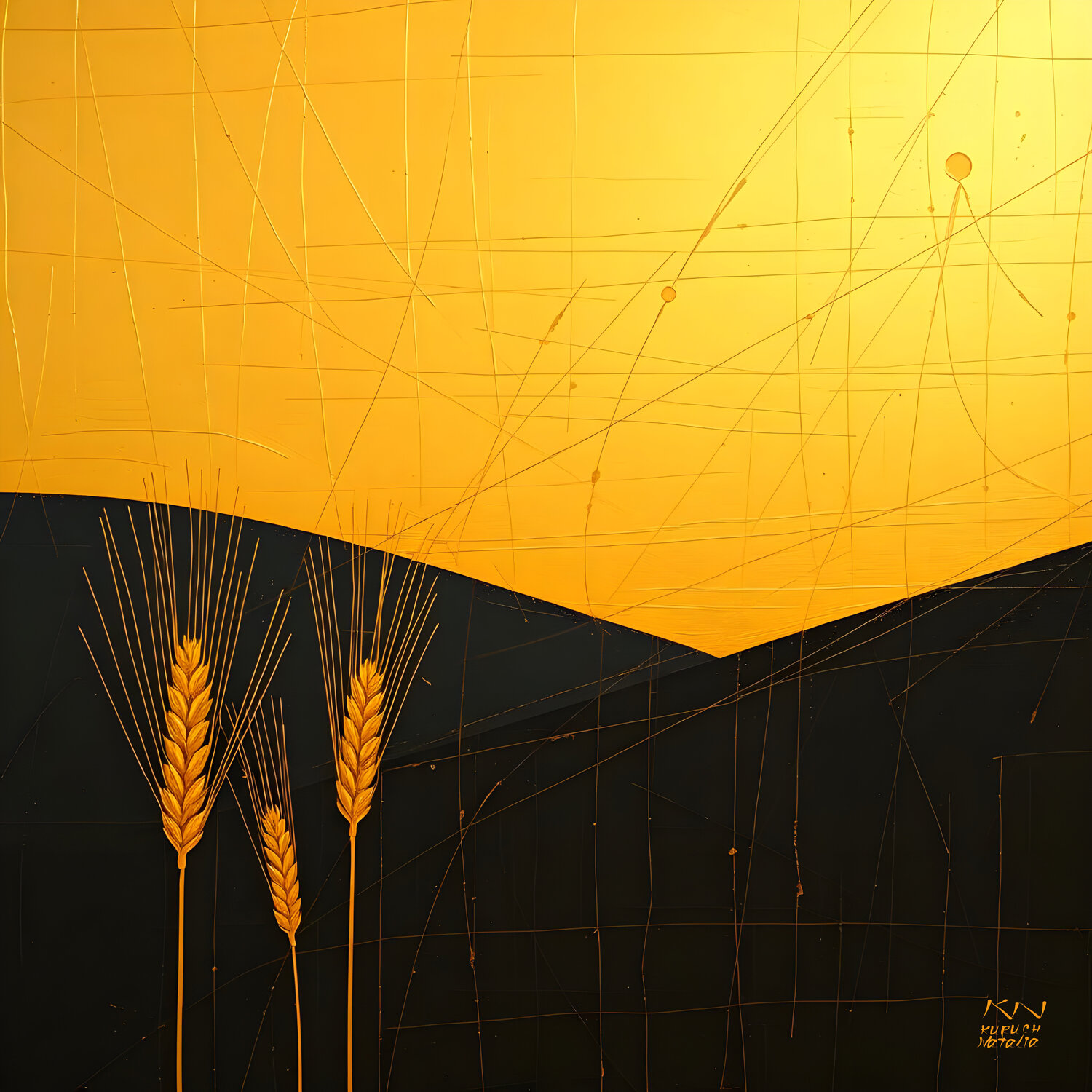 Wheat grain Natalia Kuruch